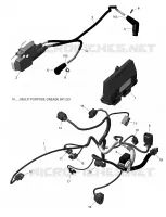 Rotax   Câblage Moteur Et Module Électronique    V4 pour Can-Am OUTLANDER X MR 650 de 2021