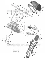 Rotax   Culasse, Arrière pour Can-Am OUTLANDER X MR 650 de 2021
