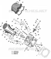 Rotax   Culasse, Avant pour Can-Am OUTLANDER X MR 650 de 2021