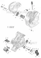 Rotax   Lubrification Du Moteur Version 2 pour Can-Am OUTLANDER X MR 650 de 2021
