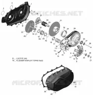 Rotax   Transmission pour Can-Am OUTLANDER X MR 650 de 2021