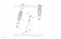 Suspension   Amortisseurs Arrières pour Can-Am OUTLANDER X MR 650 de 2021