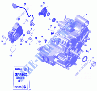 Rotax   Boîte De Vitesses Et Composantes 420686214 pour Can-Am RENEGADE X MR 1000R de 2021