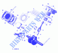 Vilebrequin, Piston Et Cylindre pour Can-Am OUTLANDER MAX XT-P 1000 T de 2020