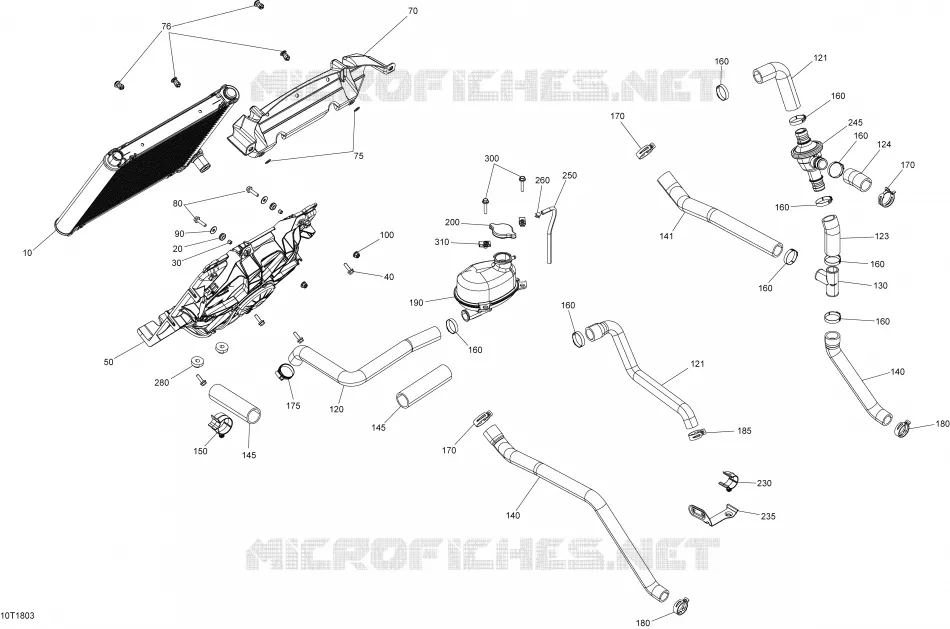 Refroidissement G2 Can-Am ATV OUTLANDER 850 2018 OUTLANDER 850  OUTLANDER 850