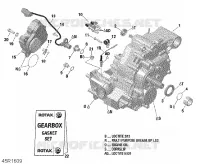 Boîte de Vitesses Ass   1000R EFI pour Can-Am OUTLANDER 1000R de 2016