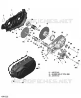 Transmission   1000R EFI pour Can-Am OUTLANDER 1000R de 2016
