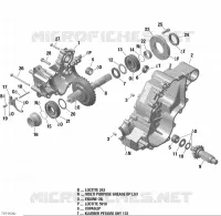 Arbre de Sortie de la Boîte de Vitesses   570 EFI pour Can-Am OUTLANDER 570 de 2016