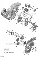 Boîte de Vitesses et Composantes   570 EFI pour Can-Am OUTLANDER 570 de 2016
