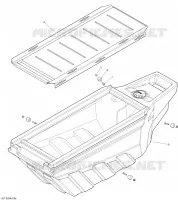 Chargement Drawer Box Kit pour Can-Am OUTLANDER 6X6 650 de 2016
