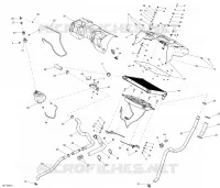 Système Refroidissement   XMR pour Can-Am OUTLANDER X MR 570 L de 2016