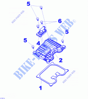Couvercle De Culasse pour Can-Am DS 250 de 2015