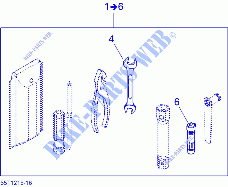 Outils pour Can-Am DS X XC / X MX 450 de 2015