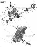 Arbre De Sortie De La Boîte De Vitesses _71R1504 pour Can-Am OUTLANDER MAX 650 de 2015