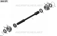 Arbre Entraînement _56R1504 pour Can-Am OUTLANDER MAX 650 de 2015
