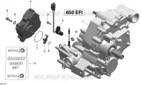 Boîte De Vitesses Ass Et Actuateur 4X4 _45R1504 pour Can-Am OUTLANDER MAX 650 de 2015