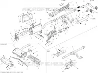 Système Échappement _21T1515 pour Can-Am OUTLANDER MAX 650 de 2015