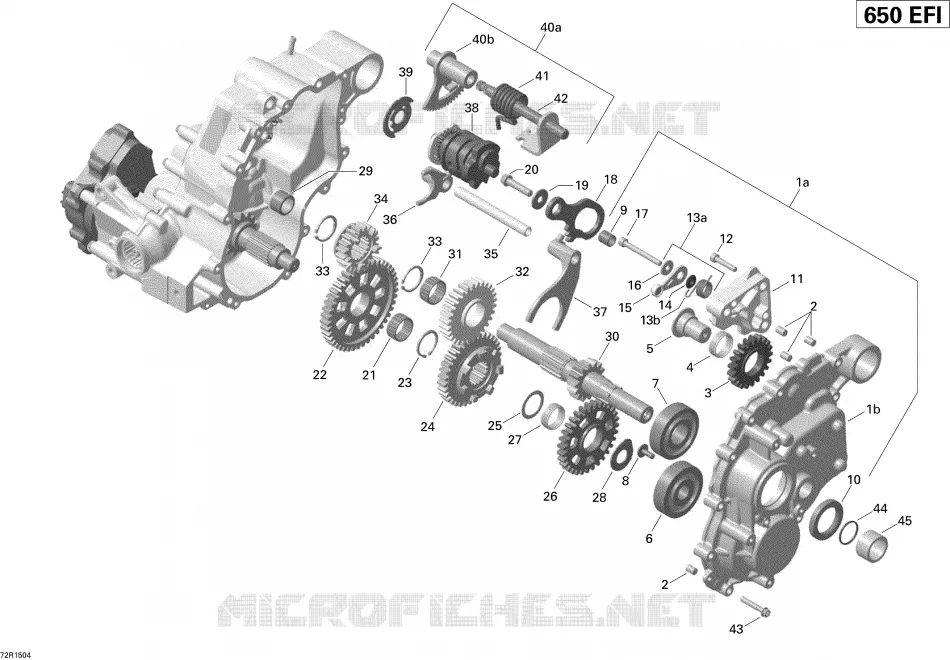 Boîte De Vitesses Et Composantes _72R1504 Can-Am ATV OUTLANDER MAX 650 2015 OUTLANDER MAX 650  OUTLANDER MAX 650
