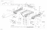 Boîte De Rangement Arrière _42T1528 pour Can-Am OUTLANDER 6X6 650 de 2015