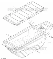 Chargement Drawer Box Kit_92T1528b pour Can-Am OUTLANDER 6X6 650 de 2015