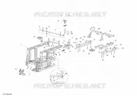 Châssis _30T1528b pour Can-Am OUTLANDER 6X6 650 de 2015