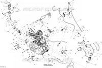 Moteur Et Support Moteur _08T1528 pour Can-Am OUTLANDER 6X6 650 de 2015