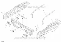Paroi Latérale Cargo Wall Kit_91T1528 pour Can-Am OUTLANDER 6X6 650 de 2015