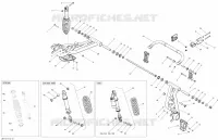 Suspension Arrière _26T1511 pour Can-Am RENEGADE 500 de 2015
