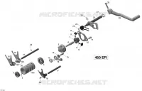 Levier De Vitesses pour Can-Am DS 450 de 2014