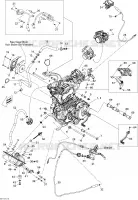 Moteur Et Support Moteur pour Can-Am DS 450 de 2014