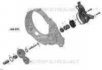 Refroidissement Moteur pour Can-Am DS 450 de 2014