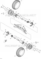 Système Entraînement Avant pour Can-Am DS 450 de 2014