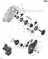 Boîte De Vitesses 2 pour Can-Am OUTLANDER 1000 de 2014