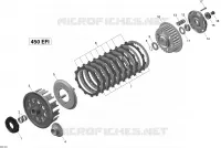 Embrayage pour Can-Am DS 450 de 2012