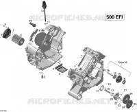 Lubrification Du Moteur pour Can-Am OUTLANDER 500 de 2012