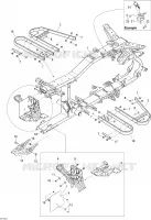 Châssis pour Can-Am OUTLANDER 400 de 2010