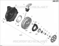 Démarreur À Rappel (Option) pour Can-Am OUTLANDER 400 de 2010