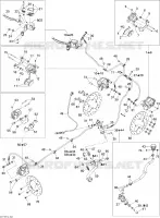 Freins Hydraulique pour Can-Am OUTLANDER 400 de 2010