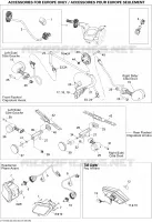 Accessoires Électriques 2, Europe pour Can-Am OUTLANDER 800R de 2010
