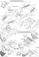 Carrosserie Et Accessoires 2 pour Can-Am OUTLANDER 800R de 2010