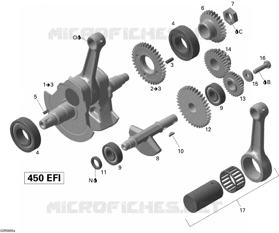 Vilebrequin Can-Am ATV DS 450 2009 DS 450  DS 450