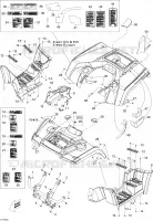 Carrosserie Et Accessoires 1 pour Can-Am OUTLANDER MAX 400 de 2009