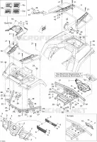 Carrosserie Et Accessoires 2 pour Can-Am OUTLANDER MAX 400 de 2009