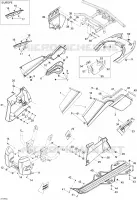 Carrosserie Et Accessoires 3 pour Can-Am OUTLANDER MAX 400 de 2009