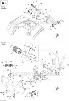 Carrosserie Et Accessoires XT pour Can-Am OUTLANDER MAX 400 de 2009