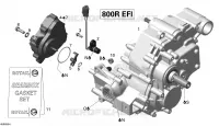 Boîte De Vitesses Ass Et Actuateur 4X4 pour Can-Am OUTLANDER MAX LIMITED 800R de 2009