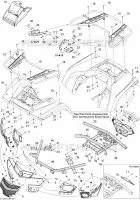 Carrosserie Et Accessoires 2 pour Can-Am OUTLANDER MAX LIMITED 800R de 2009
