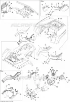 Carrosserie Et Accessoires 3 pour Can-Am OUTLANDER MAX LIMITED 800R de 2009