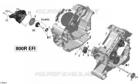 Refroidissement Moteur pour Can-Am OUTLANDER MAX LIMITED 800R de 2009