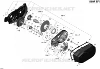 Transmission Outlander pour Can-Am OUTLANDER MAX LIMITED 800R de 2009